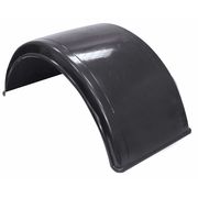 Buyers Products Smooth Black Polyethylene Fender-Fits Minimum 19.5 Inch Dual Rear Wheels 8590195