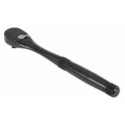 Proto 1/2" Drive 45 Geared Teeth Pear Head Style Hand Ratchet, 15" L, Black Oxide Finish J5450XLBL