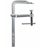 Bessey 8 in Bar Clamp, Tempered Drop-Forged Steel Handle and 4 in Throat Depth GS20K