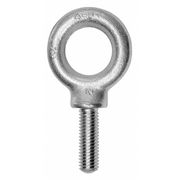 KEN FORGING Machinery Eye Bolt With Shoulder, 2-4-1/2, 4 in Shank, 3-1/4 in ID, Steel, Zinc Plated K2036-ZN