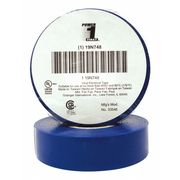 Zoro Select Electrical Tape, 7 mil, 3/4" x 60 ft., Blue 19N748