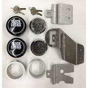 Slick Locks GM Van Complete Exterior Door Lock Kit GM-FVK-SLIDE-TK
