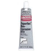 Loctite Non-Corrosive RTV Silicone, 80 mL, Clear, Temp Range -75 to 500 Degrees F 234323