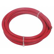 Westward Welding Cable, 2 AWG, 10 ft., Red, Rubber 19YE27