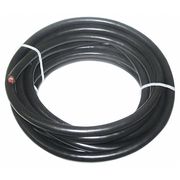 Westward Welding Cable, 1/0, 25 ft., Black, Rubber 19YE07