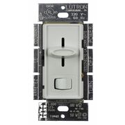 Lutron Lighting Dimmer, Rocker/Slide, White SCL-153P-WH