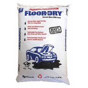 Ep Minerals Loose Absorbent, 9 qt Volume Absorbed Per Pkg, 25 lb Wt, Universal, Unscented, Off White 9825