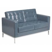 Flash Furniture Loveseat, 31" x 32", Upholstery Color: Gray ZB-LACEY-831-2-LS-GY-GG