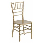 Flash Furniture Chiavari Chair, 18-1/2"L36-1/2"H, Hercules PremiumSeries LE-GOLD-GG