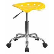 Flash Furniture Tractor Stool, Orange/Yellow LF-214A-YELLOW-GG