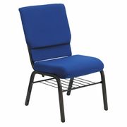 Flash Furniture Fabric Church Chair, Blue XU-CH-60096-NVY-BAS-GG