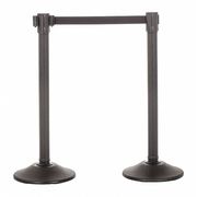 Us Weight Sentry QS Stanchion, 6.5ft Black Belt, PR U2001