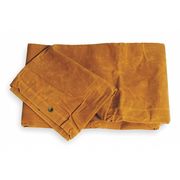 Zoro Select 9 ft 6 in x 11 ft 6 in Standard Duty 20 Mil Tarp, Tan, Cotton Canvas, 10 oz/sq yd 1A586