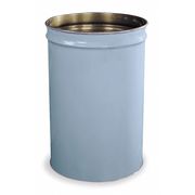 Justrite Ash/Trash Can, 30 gal., Gray 26014