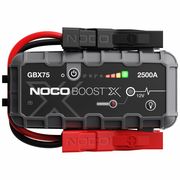 Noco Jump Starter, 2500 A Input, 2 ft L Cable GBX75