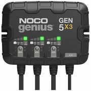 Noco Battery Charger, 15 A Input, 6 ft L Cable GEN5X3