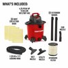 Craftsman 9 Gallon 4.25 Peak HP Wet/Dry Shop Vacuum with 3 Dust Bags and Attachments CMXEVBE18590