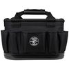 Klein Tools Tool Tote, Black, Polyester, 7 Pockets 58886