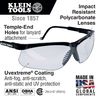 Klein Tools Safety Glasses, Clear Anti-Fog, Anti-Static, Scratch-Resistant 60053