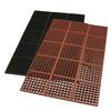 Rubber-Cal "7/8 in. Dura-Chef" Rubber Comfort Kitchen Mats - 7/8 in x 38.5 in x 58.5 in - Black Rubber Mat 03-116