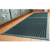 Rubber-Cal "1/2 in. Dura-Chef" Anti-Slip Rubber Kitchen Mat - 1/2 in x 3 ft x 5 ft - Black Rubber Mat 03-122