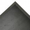 Rubber-Cal "Door Scraper" Commercial Entrance Mat - 5/8 in x 24 in x 32 in - Black Non-Slip Borders 03-189