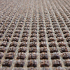 Rubber-Cal "Nottingham" Rubber Backed Carpet Mat - 2 x 3 feet - Tan Polypropylene Mat 03-198