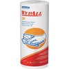 Wypall Cleaning Wipes, Roll, L30, Prfrated, PK24, White, Roll, 70 Wipes, 11" x 10.40", 24 PK 05843CT