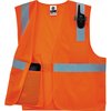 Ergodyne Orange Type R Class 2 Economy Mesh Vest,  8210HL