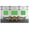 Ghent 36"x48" Magnetic Glass Dry Erase Board, Blue HMYRM34BE