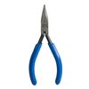 Klein Tools 4 13/16 in Needle Nose Plier Plastic Dipped Handle D322-41/2C