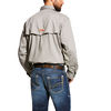 Ariat Flame-Resistant Shirt, Gray, 4XL 10019063
