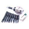 Hhip Indexable Tool Set With 3" Boring Head R8 Shank & 8 Boring Bars 1001-0205