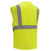 Gss Safety Standard Class 2 Mesh Zipper Safety Vest 1001-LG