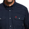 Ariat Flame-Resistant Shirt, Navy, L 10022899