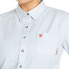 Ariat Womens FR Button Down Shirt, White, S 10027850