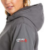 Ariat Womens FR Stretch Canvas Jacket, Gray, L 10032844