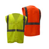 Gss Safety Standard Class 2 Mesh Zipper Safety Vest 1009-2XL/3XL
