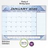 At-A-Glance 22 x 17" Blue Monthly Desk Calendar 89701