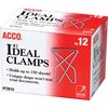 Acco Clamps, Ideal, Butterfly, Lrg, PK12 72610