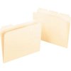 Zoro Select File Folders 8-1/2" x 11", 1/3-Cut Tab, Manila, Pk50 PFX42336