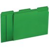 Universal One File Folders 9-1/2" x 11-3/4", Light Green, Pk100 UNV10502