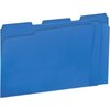 Universal One File Folders 9-1/2" x 11-3/4", Light Blue, Pk100 UNV10501