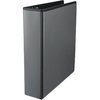 Zoro Select 2" Round Ring Binder, Black UNV20981