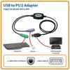 Tripp Lite USB Cable, Adaptable to Ps2, Black B015-000