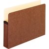 Zoro Select Expandable File Folder 8-1/2 x 11" Red, 5-1/4" Expansion PFXS34G