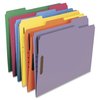 Zoro Select Pressboard Folder, Fastener, Orange, PK50 12540