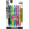 Zebra Pen Z-Grip Retractable Ballpoint Pens, M, PK7 22276