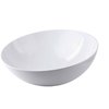 Tablecraft Round Melamine Bowl, 20 quart, White 10186W