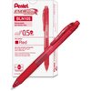 Pentel Retractable Roller Ball Pen, Fine 0.5 mm, Red PK12 PENBLN105B